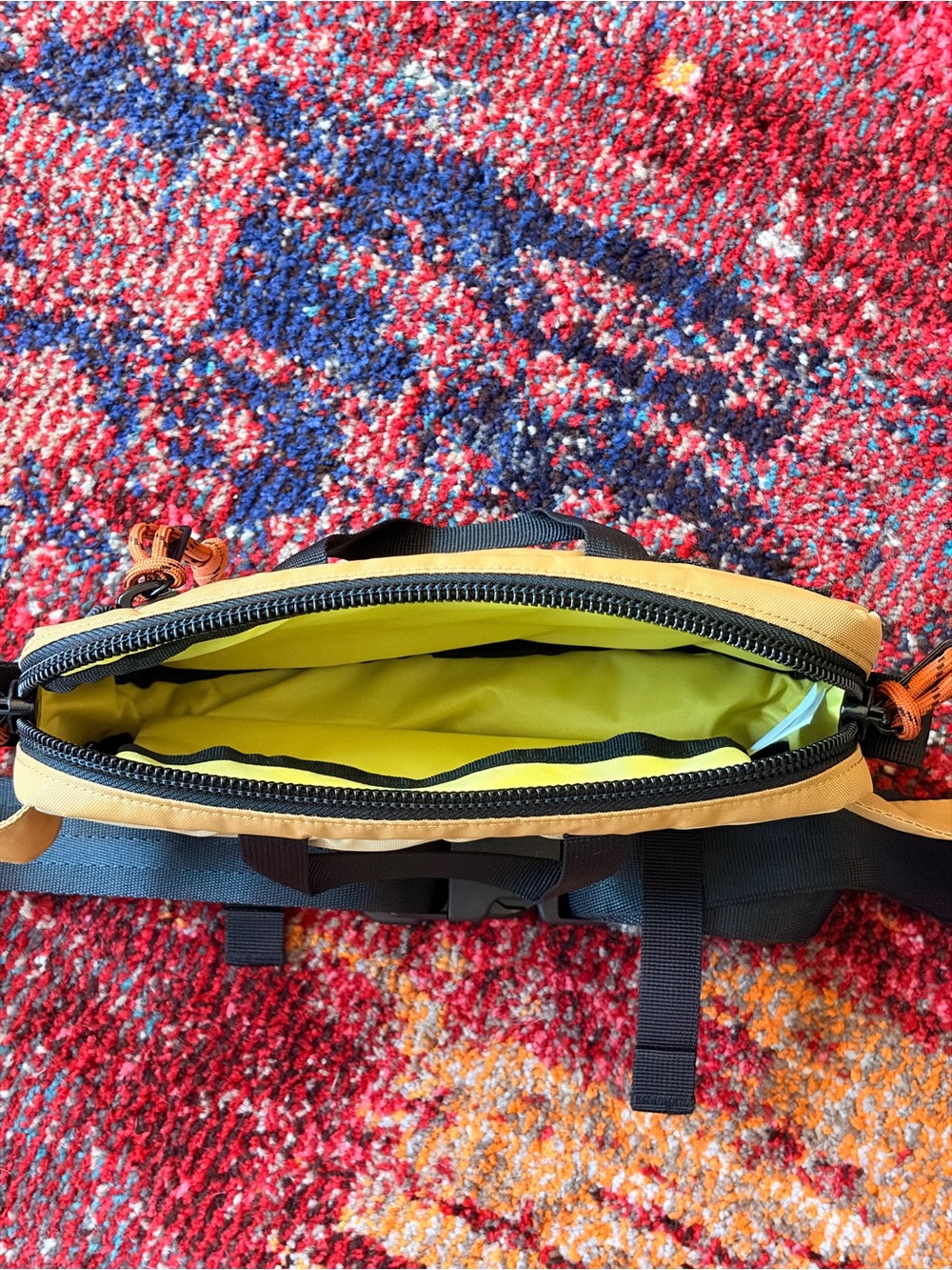 Topo Designs Tan Waist Pack with Black Straps - Picture 3 of 3